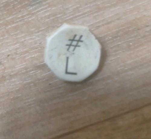 Oliver typewriter key - typewriter,